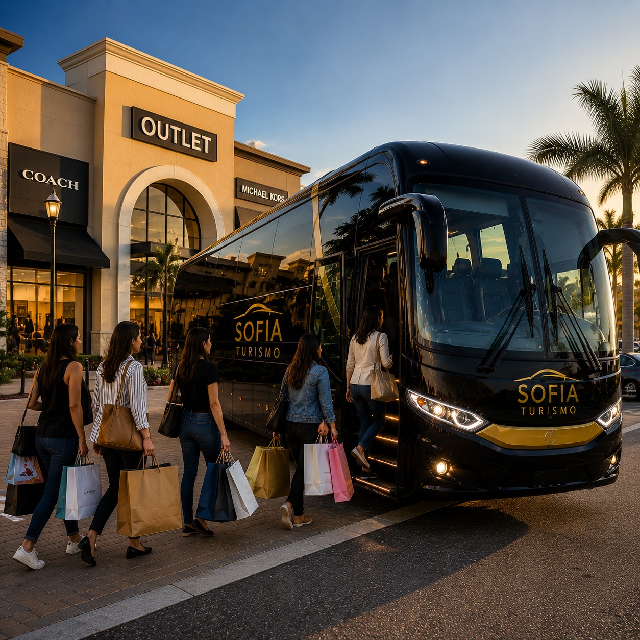 Viagens para compras